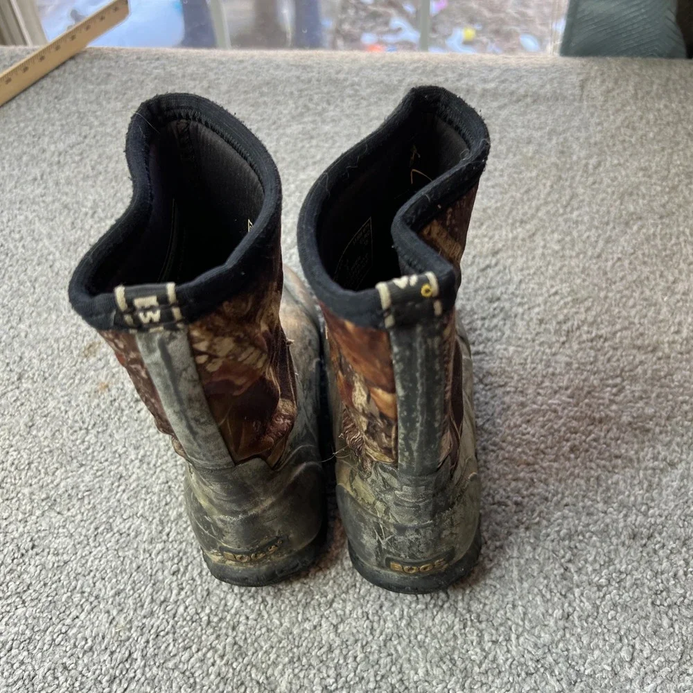 bogs boots kids 3 Camo Rubber Waterproof Mud Outdoor Hunting rain gorpcore